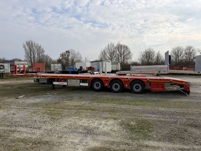 Tieflader-Sattelauflieger Kässbohrer LB3E  3 Achs Mega Satteltieflader, Jumbo, Wenig Benutzt gebraucht