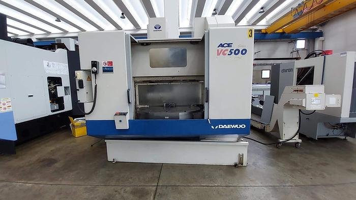Vertical Numerically Controlled Machining Centres DAEWOO (DOOSAN) ACE VC500