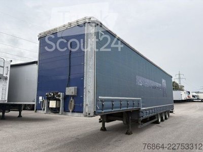 Tieflader-Sattelauflieger WECON LPRS 24, 06VLS, SAF-ACHSEN, SCHWANENHALS MIT AUFFAHRRAMPEN gebraucht