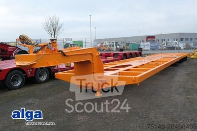 Tieflader-Sattelauflieger SCHEUERLE SPE 8554, Cargo Master, 85to. NL, gelenkt, 18m gebraucht