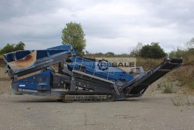 Double-decker screening machines KLEEMANN MOBISCREEN MS 21 Z