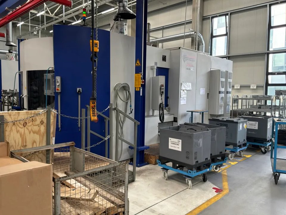 2005 STARRAG HECKERT HEC 800 CNC Horizontal Kompakt- Bearbeitungszentrum
