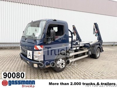 Transporter mit Kipper Mitsubishi Canter Fuso 7C15 4x2, AT-Motor, Tele-Absetzer, gebraucht