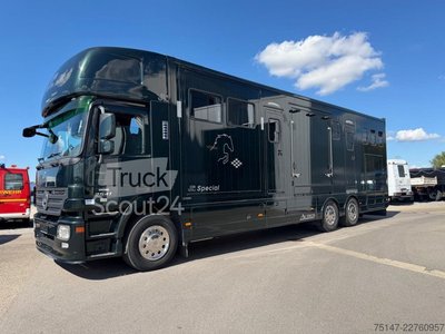 Viehtransporter LKW MERCEDES-BENZ 2541 L 6x2*4 Actros 5 Pferde Popout nur 34302 km gebraucht
