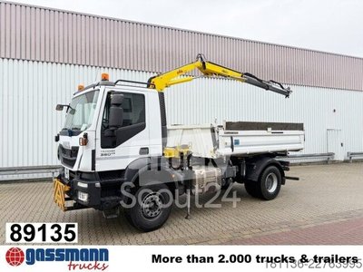 Kipper LKW Iveco Trakker AD190T36 4x2, Kran, gebraucht