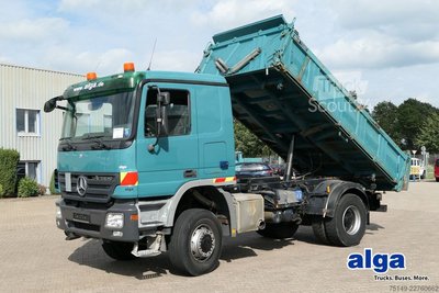 Kipper LKW MERCEDES-BENZ 1841 AK 4x4, Meiller, Allrad, Klima, AHK, Hydr., gebraucht