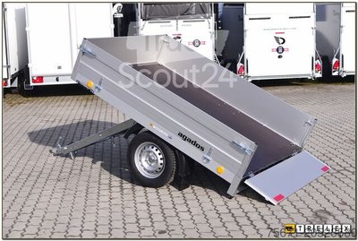 PKW-Anhänger Agados TITUS Hochlader ungebremst kippbar 750 neu