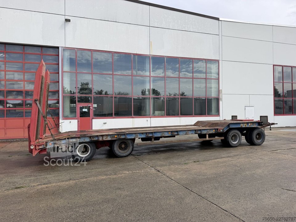 Tieflader Anhänger Goldhofer TU-4-2x2-31/80  4 Achs Tiefladeranhänger gebraucht