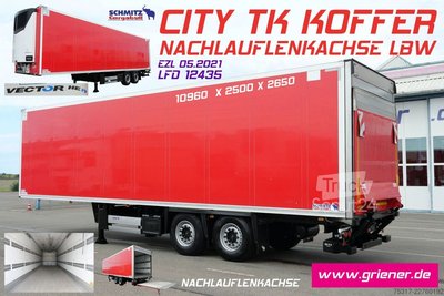 Kühlauflieger SCHMITZ CARGOBULL SKO 18 /CITY/LBW 2000 kg /CARRIER HE 19/LENKACHS gebraucht