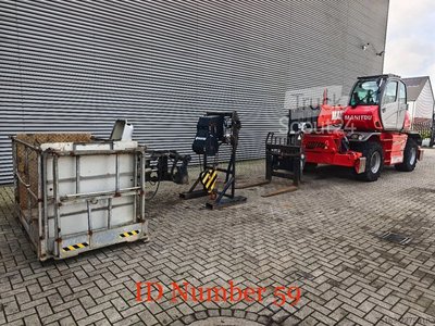 Rotierender Teleskoplader Manitou MRT 2150 + Privilege Radio Remote Forks Winch B... gebraucht