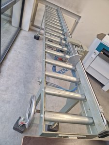 Roller tables GRAULE RO-ST60 Roltafel met aanslag en pneumatische rem