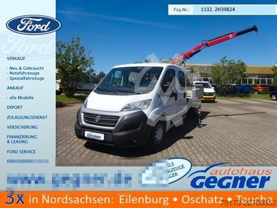 FIAT Ducato Maxi Doka Pritsche Fassi Ladekran
