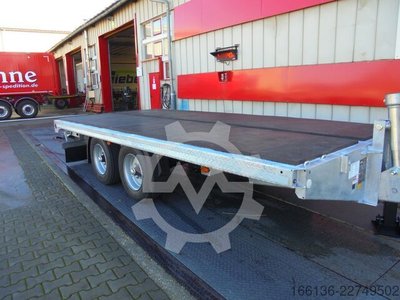 Fliegl Tandem Plattformanhänger TPS 118 Bau