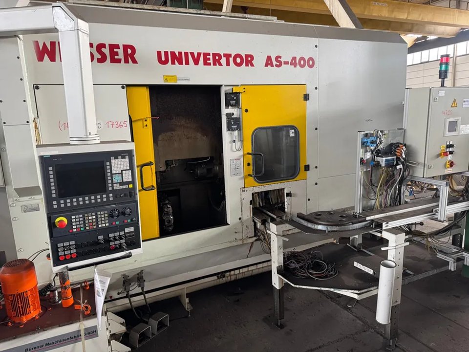 2005-2008 - Weisser - AS 400 - CNC-Drehmaschine (3x)