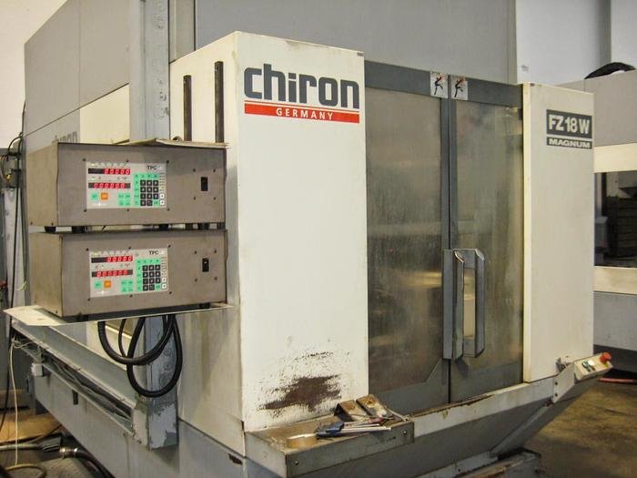 Vertical Numerically Controlled Machining Centres CHIRON FZ18W 4 axis