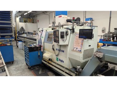 BIGLIA B.550/SM CNC-Drehbank mit Stabzuführung