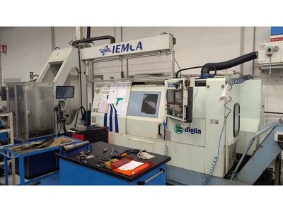 BIGLIA B.650/SM CNC-Drehbank mit Lader