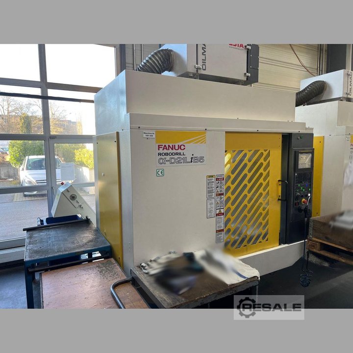 Vertical Numerically Controlled Machining Centres FANUC Robodrill alpha-D21 LiB5
