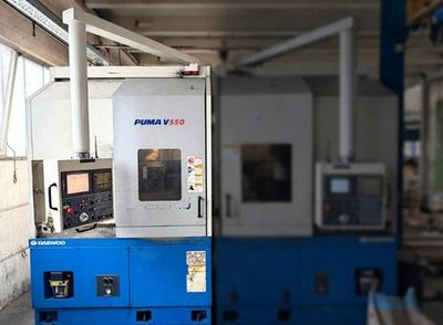Daewoo Puma V 550 CNC lathe
