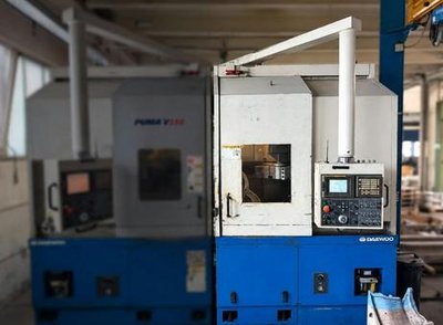 Daewoo Puma V 550 CNC lathe
