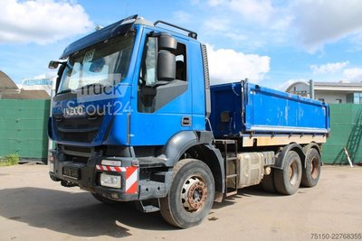 Dreiseitenkipper LKW IVECO AD260T45 6x4 BB 450 INTARDER Nr: 665 gebraucht