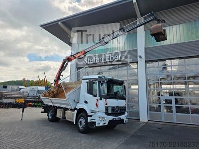 Kipper Mercedes-Benz Arocs 1835 KK Heckkran Atlas 126.3E-A3L Funk gebraucht