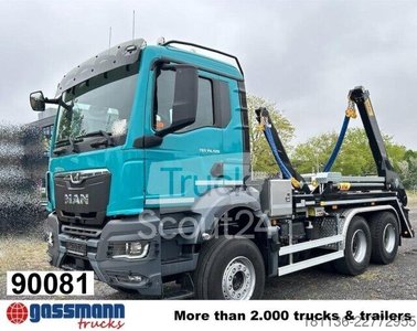 Kipper LKW MAN TGS 26.520 6x4 BL, Hyva Tele-Absetzanlage TS 2018 neu