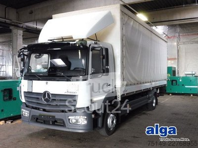 LKW mit Pritsche & Plane MERCEDES-BENZ 1223 Atego 4x2, Schiebeplane, LBW, AHK, Spur gebraucht