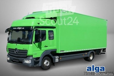 LKW mit Kofferaufbau MERCEDES-BENZ 1023 L Atego 4x2, Schlafkabine, AHK, LBW, Möbel gebraucht