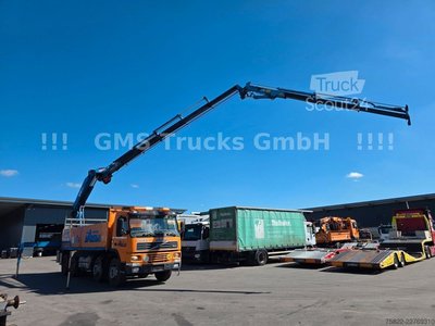 Autokran VOLVO FM12-380 / 8X4 / 28m Hiab Kran / WINCH gebraucht