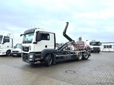 Abrollkipper MAN TG-S 26.460 6x2-2 BL Abrollkipper Meiller, Funk gebraucht
