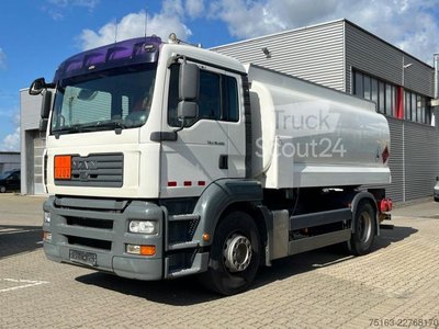 LKW mit Tankaufbau MAN TG-A 18.400 4x2 BL Tankwagen Lindner+Fischerr Ta gebraucht