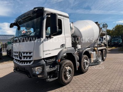 Betonmischer LKW MERCEDES-BENZ Arocs 3240 Stetter 9M3 Hardox gebraucht
