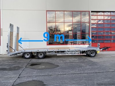 Tieflader Anhänger Möslein T 3-9,20 F Blatt  3 Achs Tieflader mit gerader Ladefläche 9 m, Neufahrzeug neu