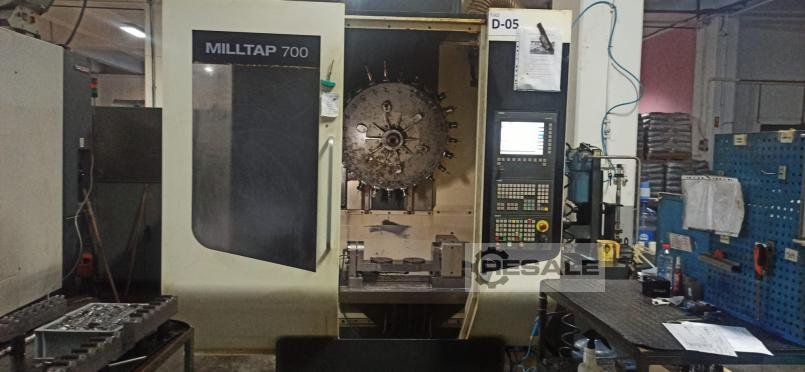 Vertical Numerically Controlled Machining Centres DMG MORI Milltap 700