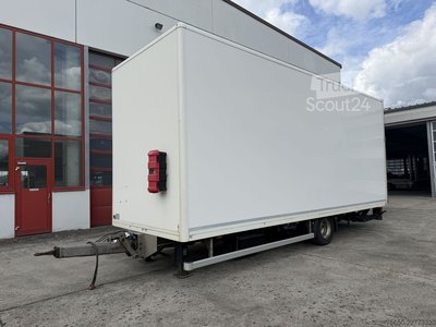 Kofferanhänger Ackermann Z-KA-F10.5/7,6  1 Achs Kofferanhänger mit Ladebordwand 10,5 t GG gebraucht