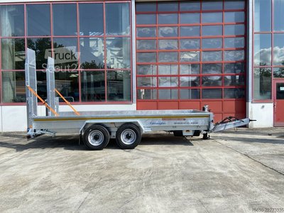 Tieflader Anhänger Möslein TT 11-E 5,50 - 2  Tandemtieflader5,50 m x 2 m, Feuerverzinkt neu