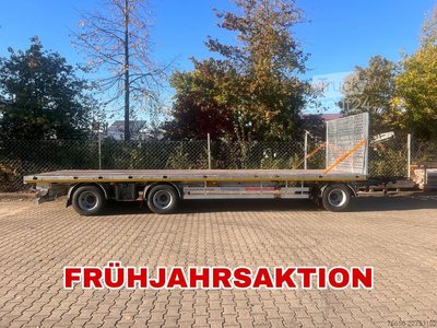 Anhänger mit offener Pritsche Möslein T 3 Plato 8,6 m  3 Achs Jumbo- Plato- Anhänger 8,60 m, Mega neu