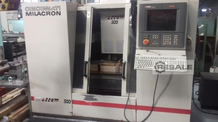 Vertical Numerically Controlled Machining Centres CINCINNATI MILACRON ARROW 500