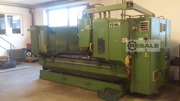 Vertical Numerically Controlled Machining Centres CHIRON FZ 16L