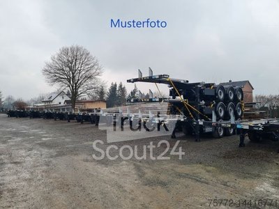 Auflieger-Wechselfahrgestell BROSHUIS MFCC HD 45 ft Multi Chassis -ADR- Miete möglich gebraucht