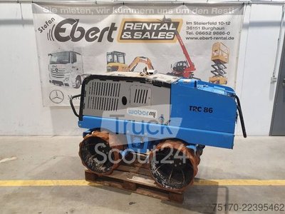 Walze Weber TRC 86 Grabenwalze / 2020 / Funk / nur 143h gebraucht