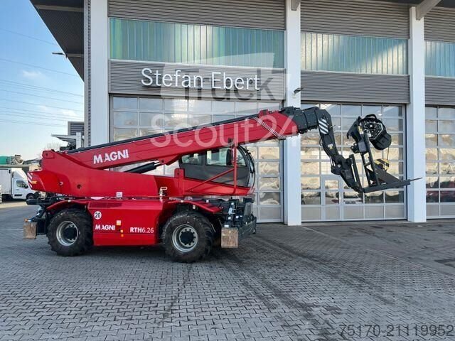 Teleskoplader Magni RTH 6.26 / nur 849h ! / Gabel / 5 t Winde gebraucht