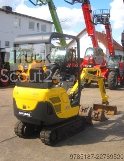 Minibagger YANMAR SV 16 * 3x Löffel * vgl. 15 17 18 gebraucht