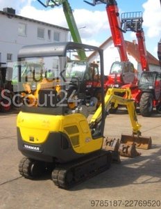 Minibagger YANMAR SV 16 * 3x Löffel * vgl. 15 17 18 gebraucht