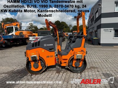 Walzenzug HAMM HD12i VO VIO Oszillation Tandemwalze TOP gebraucht