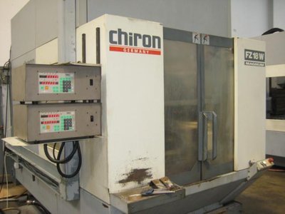 Vertical Numerically Controlled Machining Centres CHIRON FZ18W Magnum 4 axis
