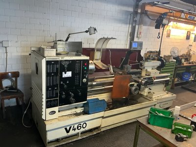HARRISON / 600UK - V460 - 2013 - Leit- und Zugspindeldrehmaschine