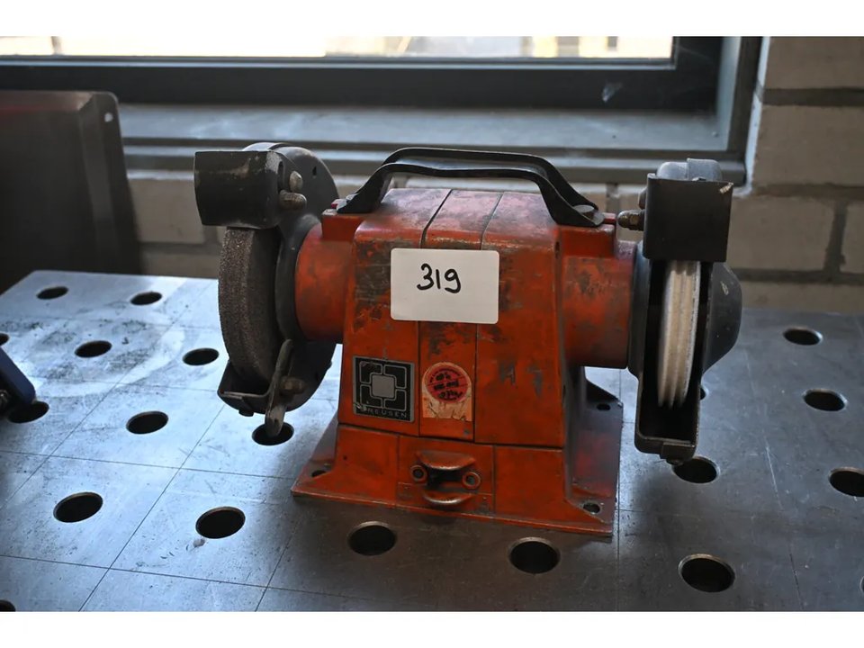 Creusen Doppelsteinschleifmaschine