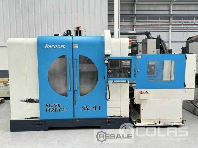 Vertical Processing Centers JOHNFORD SV-41 + PALLET CHANGER